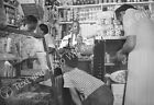 1942 African American At The Grocery Store, Dc Old Photo 13" X 19" Reprint