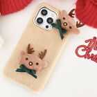 Weihnachten Elch Hirsch Hlle fr iPhone 15 14 13 12 Pro Max 11 Handytasche Case