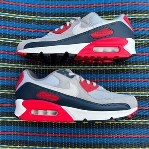 Nike Air Max 90 USA Light Smoke Grey DM0029-005 Size 10 Men - Picture 1 of 5