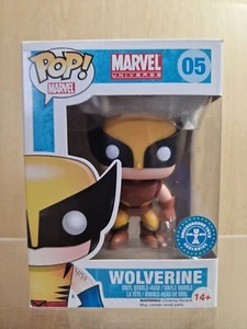 Funko Pop! Vinilo: X-Men Wolverine #05 traje marrón abovedado * variante rara *  - Imagen 1 de 12