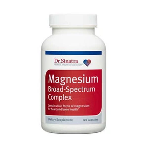 Dr. Sinatra's Magnesium-Breitband-Komplex mit Glycinat & Citrat 120 Kapseln - Bild 1 von 2