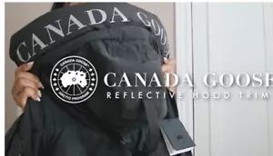 CANADA GOOSE REFECTIVE Hood Trim Unisex Read Full Description 19’ - Picture 1 of 9