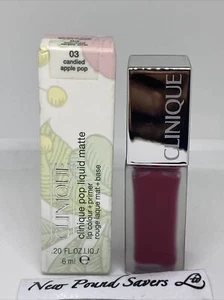 Clinique Pop Liquid Matte Lip Colour + Primer - # 03 Candied Apple Pop 6ml - Picture 1 of 1