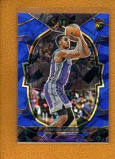 Keegan Murray 2022-23 Panini Select Concourse Blue Cracked Ice Prizm RC #81