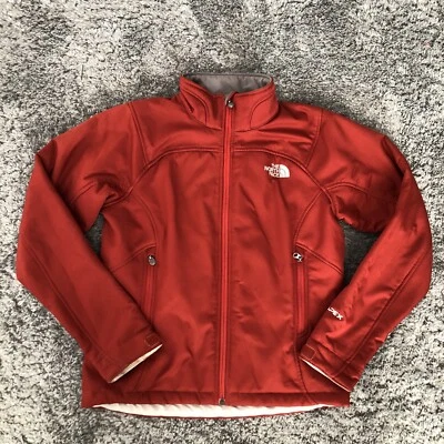 North Face Women's Red Orange Apex Jacket SZ. SP - Image 1 of 4