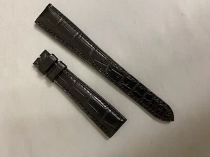 Roger Dubuis Genuine OEM Black Long Crocodile Strap 18 X 14 - Picture 1 of 2