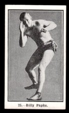 1923 Burstein Isaacs Famous Prize Fighters Boxing #25 Billy Papke EX/MT