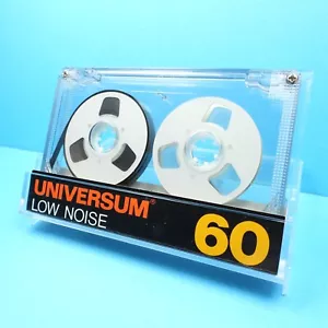 🦩 1x UNIVERSUM LOW NOISE 60 * REEL TO REEL * Cassetta cassetta кассета * 1976 - Foto 1 di 3