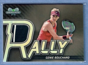 2024 Topps Graphite Genie Bouchard rifrattore reliquia rally #RR-GBD SP - Foto 1 di 2