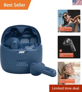 Tune Flex - True Wireless Noise Cancelling Earbuds Blue, Small - Picture 1 of 9