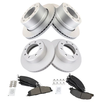 Комплект переднего и заднего дисковых тормозов для Dodge Ram 2500 3500 2009-2010, Ram 2500 3500 - Изображение 1 из 4