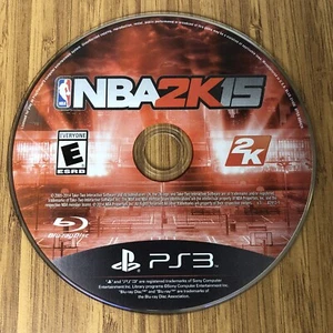 NBA 2K 15 Sony PlayStation 3 Good Condition DISC ONLY - Picture 1 of 1
