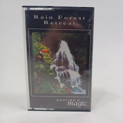 Nature’s Magic – Rain Forest Retreat Cassette Audio Tape VG+ - Image 1 of 4