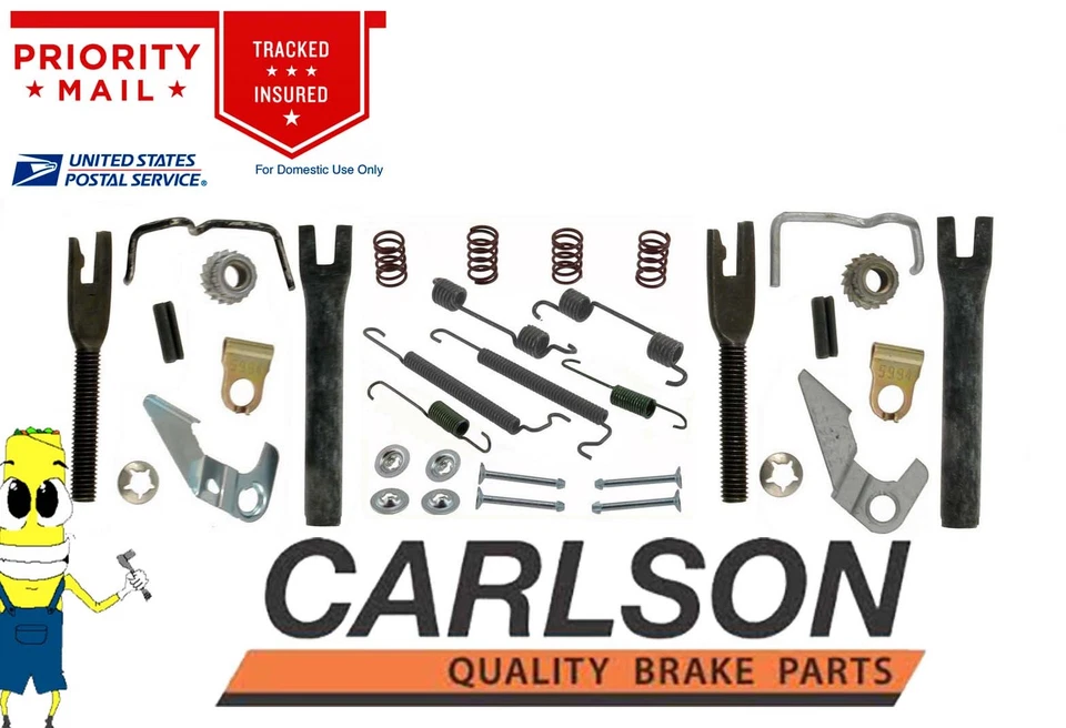 Complete Rear Brake Drum Hardware Kit for Chevrolet AVEO 2004-2014 AVEO5 - Image 1 of 1