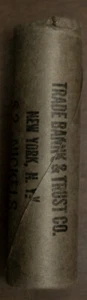1952 P OBW Jefferson Nickle Roll Trade Bank & Trust Company New York NY BU L1473 - Picture 1 of 4