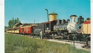 Postal del tren de calibre estrecho de 1880 camino al olvido de Dakota del Sur - Imagen 1 de 2