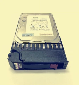 HP 601776-001 450GB 15K LFF SAS 3.5'' DUAL PORT ENTERPRISE HARD DRIVE W/TRAY - Picture 1 of 2