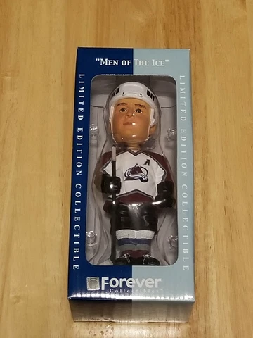 NIB Colorado Avalanche Chris Drury Forever Men of the Ice Bobblehead Limited Ed Cover