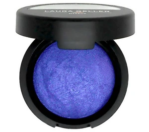 Laura Geller Baked Pearl Eyeshadow - Tribeca Blue (electric cobalt) New - Picture 1 of 2