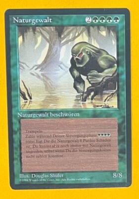 MTG FORCE OF NATURE (German) Revised FBB (OldManMTG 009-038) - Image 1 of 3