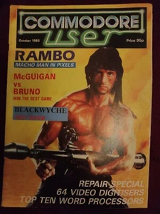 Commodore User Magazine October 1985 Vintage C64/128/C16 computer. - Picture 1 of 1