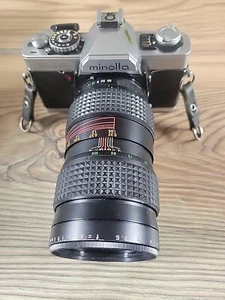 Vintage Minolta XG-9 35mm SLR Film Camera + Zoom Lens - Picture 1 of 16