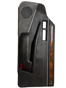 1993 1994 Jaguar XJS Convertible Passenger Side Inner Door Panel BLACK NICE - Picture 1 of 6
