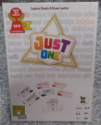 JUEGO DE MESA Just One Cooperative Party Juego Edades 8+ Producción RPOS NUEVO SELLADO Foto 1 de 3