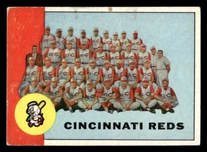 Cincinnati Reds 1963 Topps #63 Cincinnati Reds - Bild 1 von 2