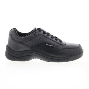 Skidbuster Oxford Slip Resistant S5075 Womens Black Wide Work & Safety Shoes - Picture 1 of 8