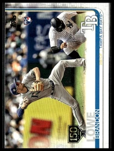 Brandon Lowe 2019 Topps Tampa Bay Rays #TB-17 (12O) - Picture 1 of 2