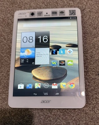 Acer Iconia A1-830 Android Tablet Silver - 16GB - Image 1 of 4