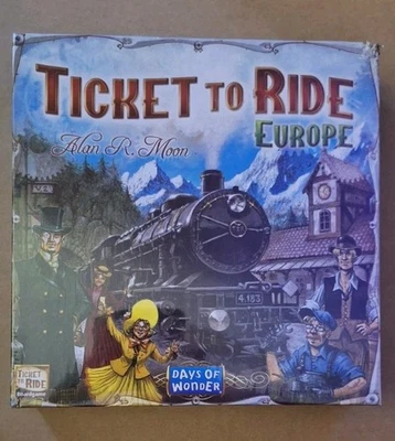 Ticket to Ride, Europe, Boardgame by Alan R. Moon, Days of Wonder Edition, NDD - Image 1 of 4