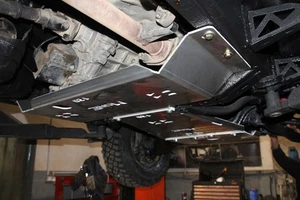 Under Body Protection Aluminum skid plate, reducer - Toyota Land Cruiser 120 - Picture 1 of 3