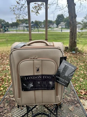 LONDON FOG MANCHESTER COLLECTION 20' EXPANDABLE & WHEEL SPINNER CARRY ON - Image 1 of 4