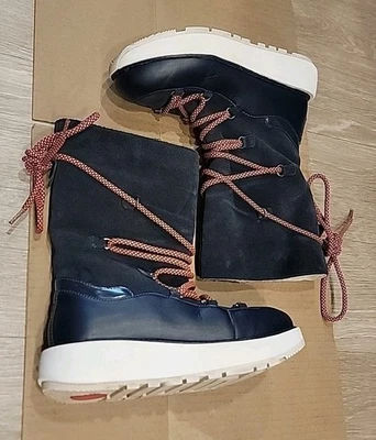 BOTAS DE BECERRO FITFLOP SKANDI GAMUZA AZUL MARINO MEDIANOCHE TALLA 7 EE. UU. REF Z34-399 Foto 1 de 4