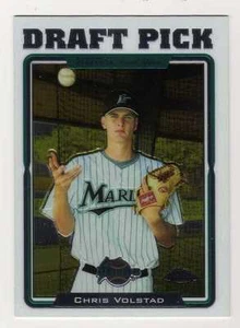 2005 Topps Update Chrome #206 Chris Volstad Florida Marlins BV$5 - Picture 1 of 1