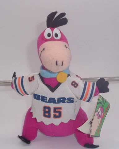 The Flintstones Dino Chicago Bears Football #85 Plush Figure Cover