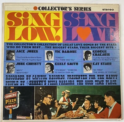 Jack Jones, Vic Damone, June Christy, Kay Starr Sing Low, Sing Love Vinyl LP NM - Image 1 of 4