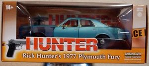 1977 Plymouth Fury Hunter Fernsehserie 1:24 Green Light 84152 - Bild 1 von 4