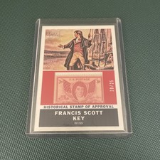 2010 Topps Magic Historical Stamp Francis Scott Key 19/25