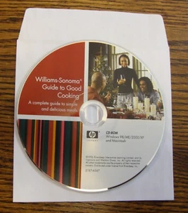 Williams-Sonoma Guide To Good Cooking PC CD-ROM for Windows 98/ME/2000/XP - Picture 1 of 1