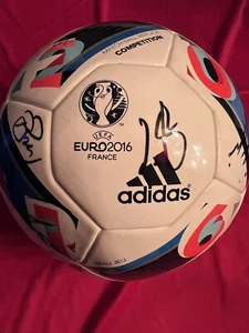 Adidas Beau Jeu Matchball der UEFA EM 2016 Mit Original Unterschriften DB Frauen - Bild 1 von 7