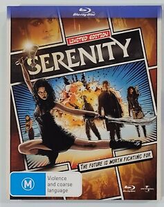 SERENITY (2005) Limited Edition - BLURAY Slipcase Excellent Condition!