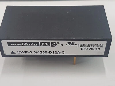 Murata UWR-3.3/4250-D12A-C isolated DC-DC converter  In 10-18V Out 3.3V 4.25A - Image 1 of 2