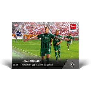 Topps Now Bundesliga 2023-24 - Card 008 Tomas Cvancara Borussia Mönchengladbach