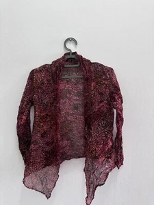 Straits Chinese Peranakan Baba Nyonya Kebaya Top Vintage - Picture 1 of 3