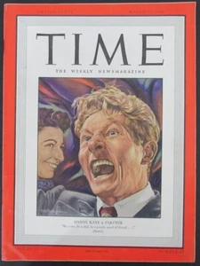 Revista Time Vol XLVII No 10 11 de marzo de 1946 Danny Kaye and Partner 183246 - Imagen 1 de 4