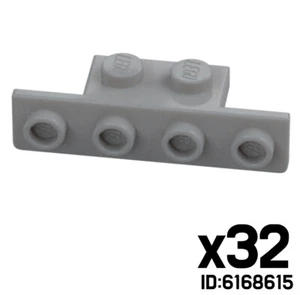 LEGO X32 PLACA ANGULAR 1X2/1X4 GRIS PIEDRA MEDIANA 6168615 28802 - Imagen 1 de 1