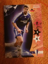 2006 2007 Panini Champions League Trading Cards #80 Michael Ballack Chelsea